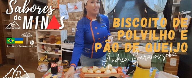 Sabores de Minas Biscoito de Polvilho e Pão de Queijo